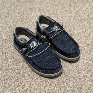 Hey Dude Men's Navy Slip-On Loafers